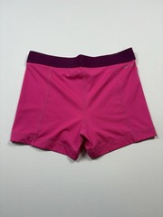 Nike Pro Dri-FIT Women’s Compression Shorts Pink Purple Black Logo Size M