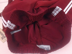 No Boundaries Sparkling Merlot Side Snap Track Pants Size XS(0-2) – New