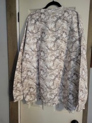 Soft State O Mine Camo Crew Fleece Sweat shirt. Size XXL. Autumn Camo. NWT.