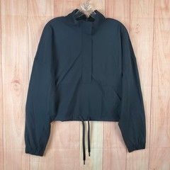 Sweaty Betty Explorer Half Zip Midlayer Sweatshirt Womens 10 Black Mock Neck