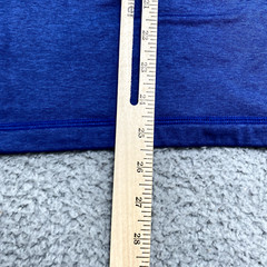 REI Pullover Womens Medium Blue 1/2 Zip Lightweight Stretch Outdoor Sweatshirt