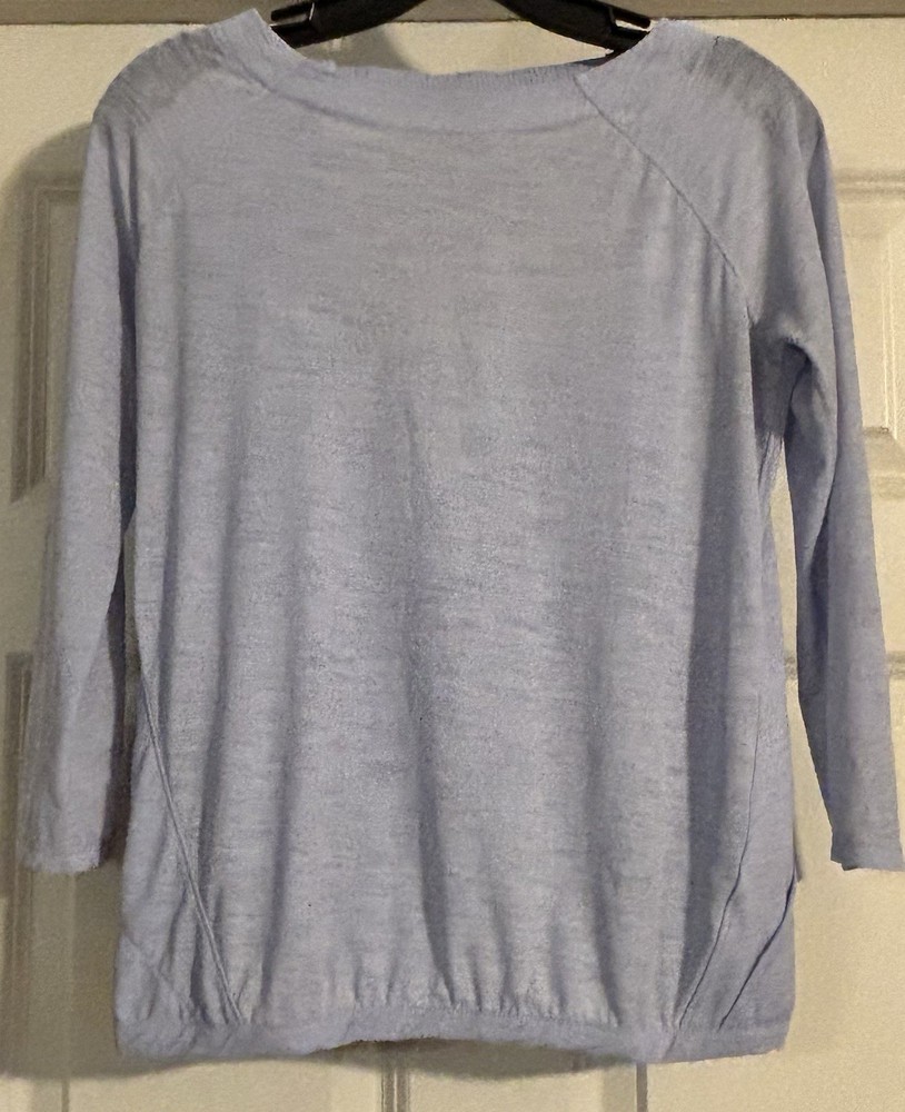 Athleta Surplice Old Money Athleisure Quiet Luxury Coastal Open Back Size XS