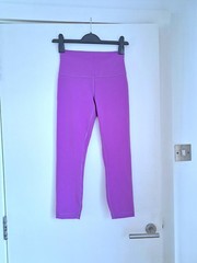 lululemon Align High Rise 23″ Crop Leggings UK10 (US 6) Purple BNWOT