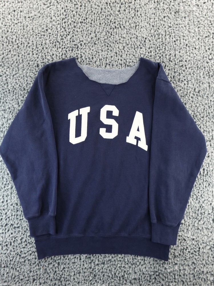 Brandy Melville John Galt Erica USA Crewneck Sweatshirt Cut Neck