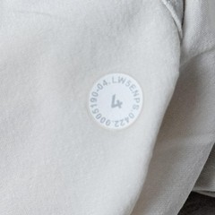 Lululemon Dance Studio Mid-Rise Full Length Jogger Pants Womens 4 Light Ivory