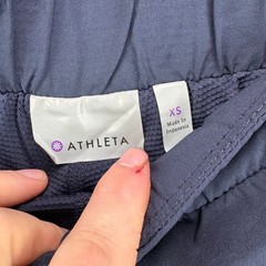Athleta Womens XS Navy Blue Soho Skort Hybrid Athletic Skirt RN 54023