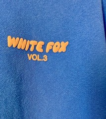 WHITE FOX Vol. 3 Women’s Hoodie Blue Offstage Azure Pullover Oversized SZ S/M