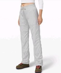 Lululemon Dance Studio Pant III *Lined*Vapor Gray, Size 8
