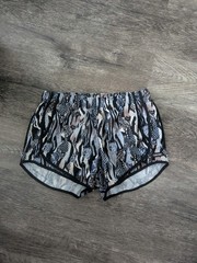 Calvin Klein Women’s Athletic Shorts Size Small Animal Print Drawstring Liner