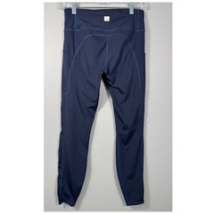 Vuori Stride Performance Leggings Ink Navy Blue VW429 Small