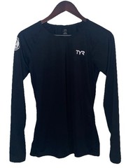 TYR Cross Training Long Sleeve Women’s Large Athletic Cut Shirt Gym Workout
