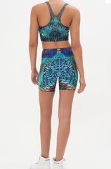Camilla ‘Moon Dance’ crop top & bike shorts set S/XS