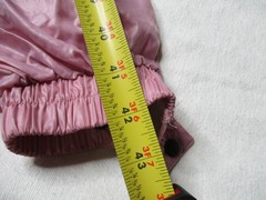 RARE Vintage 1970s Adidas Womens M 100% Nylon Pastelle Pink Track Pants