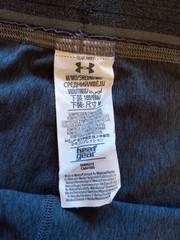 Under Armour Medium Women 3″ Shorty Compression Shorts HeatGear Gray 1270720 EUC