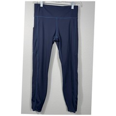Vuori Stride Performance Leggings Ink Navy Blue VW429 Small