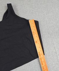 Nike Yoga Luxe Womens Size 3X Shelf Bra Cropped DriFit Tank Black NWT
