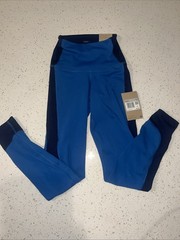 NWT Nike Yoga High-Waisted 7/8 Ribbed-Panel Leggings DQ5622-407 Size XS $75
