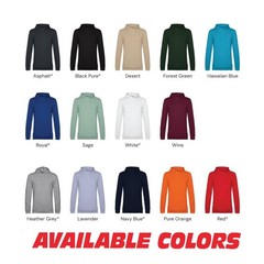 Personalised B&C Unisex #Hoodie Printed Custom Text Logo Workwear Casual Gym