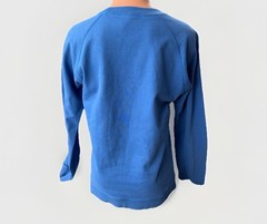 Hanna Andersson Women’s Blue Sweatshirt Size S Love 100% Cotton