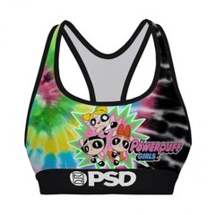 PSD SPORTS BRA POWERPUFF GIRLS – TIE DYE MULTICOLOR SIZE XL