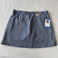 32 Degrees Cool Womens Skort Large Heather Navy Blue Athletic Golf Large