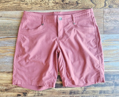 Kuhl Trekr UPF 50+ 8″ Outdoor Hiking Shorts Zip Pocket Dark Dahlia Women’s 4