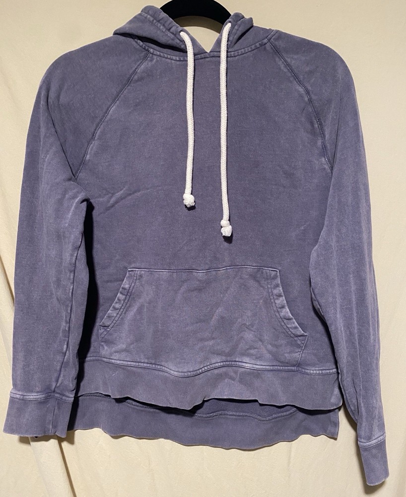 Universal Threads Women’s Medium Blue Cotton Hoodie Thin Pullover Sweatshirt