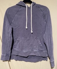Universal Threads Women’s Medium Blue Cotton Hoodie Thin Pullover Sweatshirt