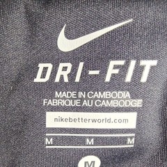 Nike Dri-FIT Women’s Black Cropped Running Leggings Zip Pocket Reflective M