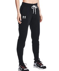 NEW Under Armour Women’s Rival Fleece Joggers – 1356416 – Black – Medium