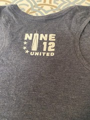 Nine Line Nine 12 United Women’s XL Blue Scoop Neck Sleeveless Tank “9.12”