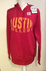 Austin College Kangaroos Texas Sweatshirt Hoodie Fall Rush Red Womens Large New