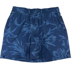 The North Face Womens Class V Skort Blue Botanical Leaf Print Active Hiking M