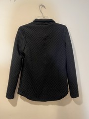 Stoic Women’s Black Quilted Cowl Neck Pullover Sweatshirt w/ Pockets S/P