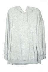 2X WOMANS PLUS MTA SPORT BIG SOFT HOODIE SWEATSHIRT USA Seller #445 GRAY HEATHER