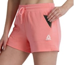 NWT Reebok Women’s Favorite French Terry Shorts – Salmon Rose, Size 3XL / XXXL