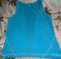 Danskin Now Turquoise Blue Tank Top, Size X-Large (16-18)