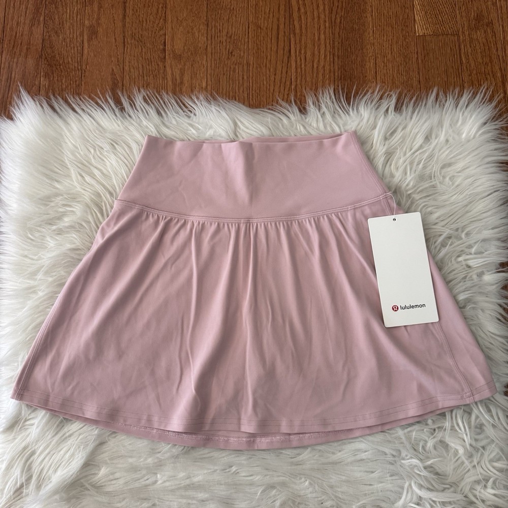 Lululemon Align High Rise Skirt Skort Shorts Women’s Size 6 Pink Haze NWT $78