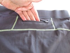 Fila Womens Crop Pants Large Gray Back Waist Pocket