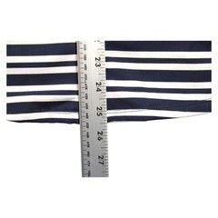 Tommy Bahama Jacket Womens M Casual Navy White Stripe Activewear Zip Up $139 NEW