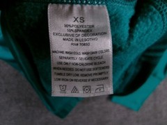 Layer8 Top Women Extra Small Teal Performance Long Sleeve Qwick Dry Athletic