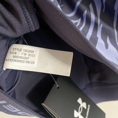 Under Armour Crossback Mid Print Sports Bra Sz 1X 48/50 and 2X 50/52 Gym Wear
