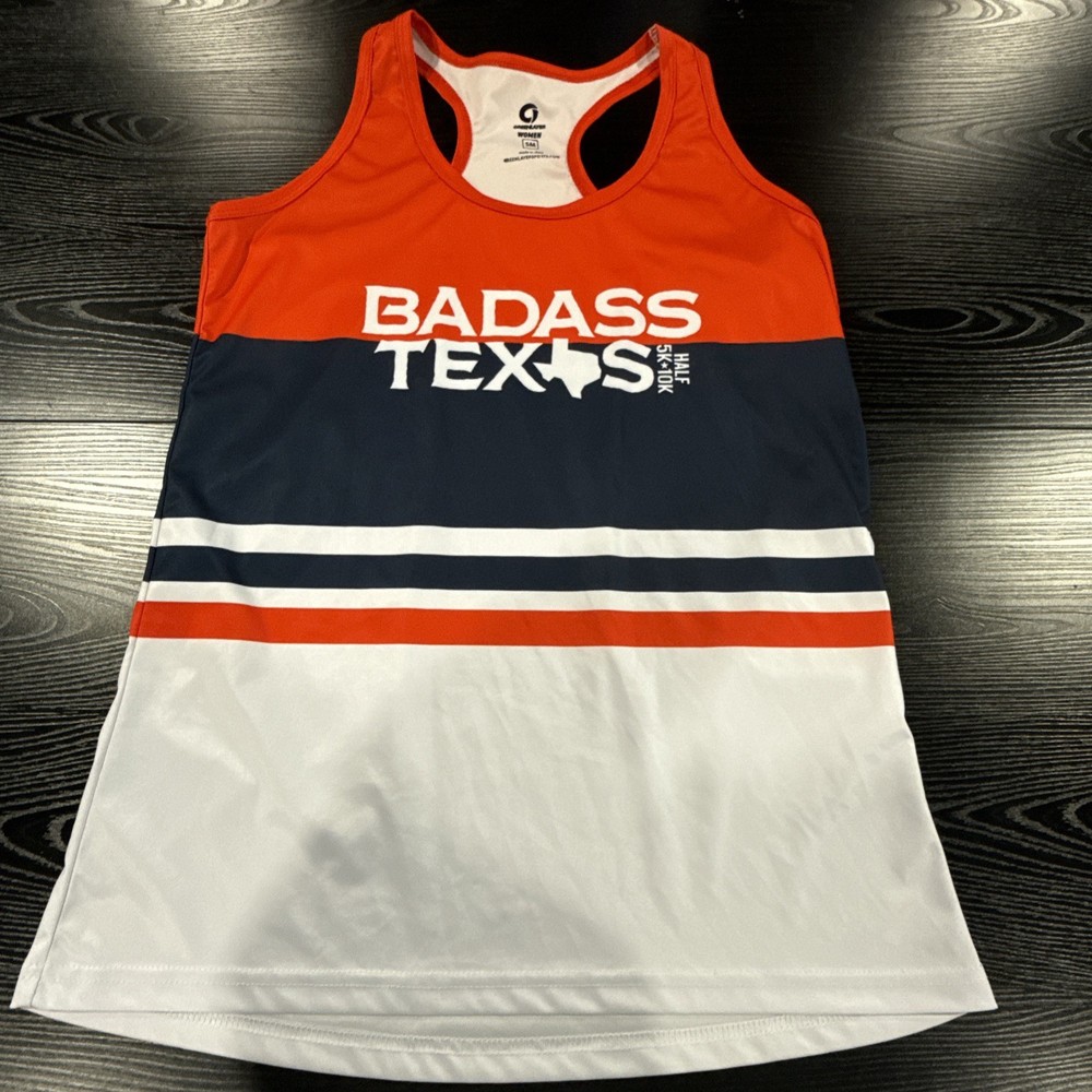 Badass Texas Running Tank Women’s S