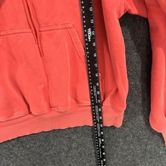 Fabletics Forever Fleece Hoodie Women’s Medium Red Pullover Kangaroo Pocket