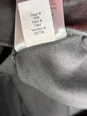 Eddie Bauer Activewear Leggings Womens Size 8 Gray Mid Rise Tapered Leg Stretch