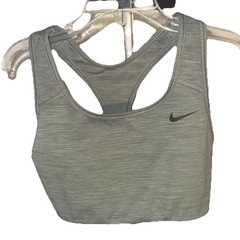 Nike Sport Bra Gray/Green NWOT Sz XS