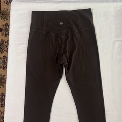 Athleta Women’s Ultra High Rise Elation 7/8 Size M Brown Leggings