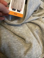 Converse Women’s Full-Zip Jacket XXL Soft Long Beautiful Anywhere Any Time Gray