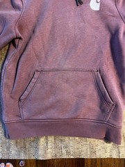 Carhartt Women’s Pink Logo Pullover Fleece Hoodie w/ Pockets Size S (4/6)
