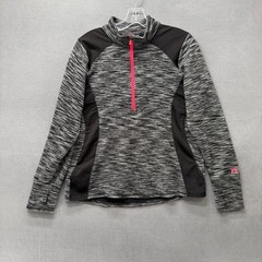 Avalanche Outdoor Supply Co Pullover Womens Large Quarter Zip Fleece Space Dye